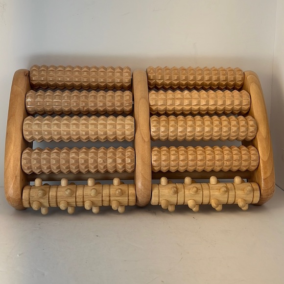 Theraflow Other 33 Theraflow Wooden Foot Roller For Foot Pain